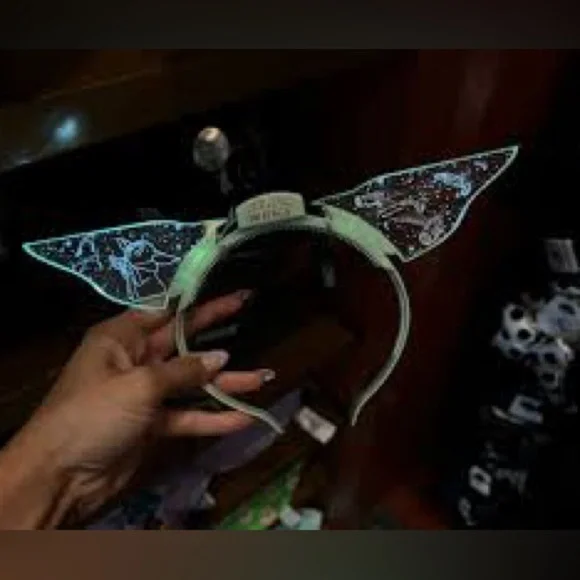 Disney Parks Lightup Grogu Ears - Picture 3 of 3